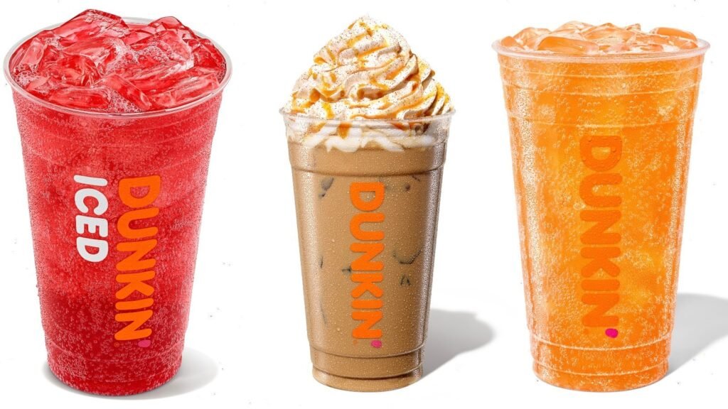 dunkin drink menu